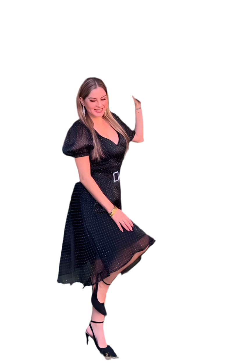 Vestido Modelo Sandra
